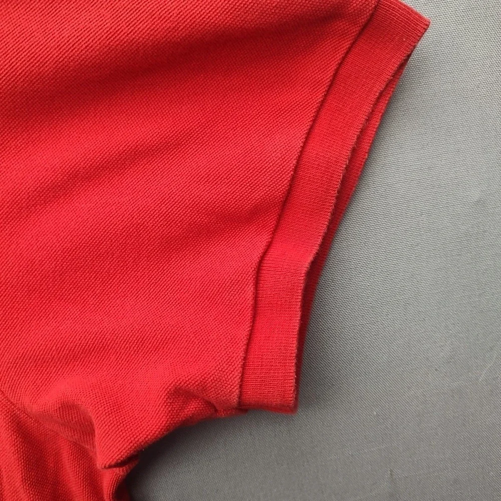 Polo Ralph Lauren 2 Button‎ Short Sleeve Cotton Polo Shirt Men's 4XB Light Red